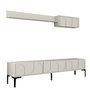 Hanah Home Lyon 2 - Crema, Negro